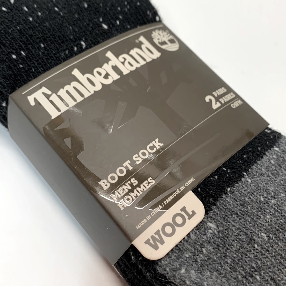 NWT 🖤 Wool Timberland Boot Socks 2 Pairs
